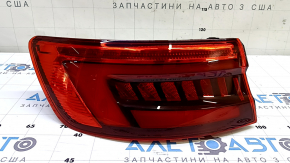 Фонарь внешний крыло левый Audi A4 B9 17-19 седан LED, царапины