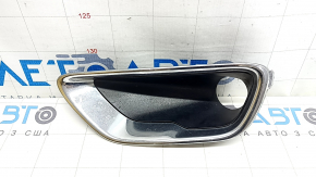 Ramă proiectoare ceață sub ornament stânga Jeep Grand Cherokee WK2 17-22 completă cu ornament cromat, nisipos