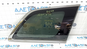 Jaluzea geam spate dreapta Jeep Grand Cherokee WK2 20-22, ornament cromat, zgârieturi pe geam