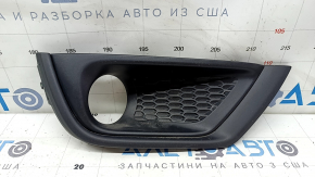 Grilă bara dreapta Jeep Compass 17-21 cu structură de mulaj sub proiectoarele de ceață, elemente de fixare rupte, nisip