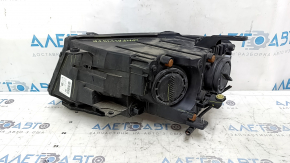 Far dreapta față complet Jeep Compass 17-21 halogen, cu suport, zgârieturi, nisip