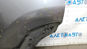 Дверь голая задняя левая Jeep Compass 17-26 серебро PSC, тычки, примята