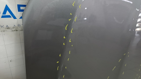 Капот голый Jeep Compass 17-26 алюминий, серебро PSC, тычки, царапины, крашен 0.3-0.45
