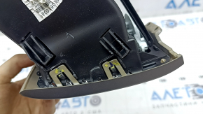 Deflector conductă de aer bord dreapta Jeep Grand Cherokee WK2 19-22 cu ornamente argintii, crăpături la elementele de fixare, element de fixare rupt