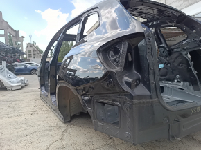 Четверть крыло задняя левая BMW X3 G01 18-24 на кузове, черная, тычки