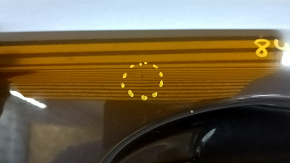 Дверь в сборе передняя левая Toyota Prius 30 14-15 keyless, графит 8V1, тычки, вмятина, порезан уплотнитель