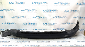 Parte inferioară bară spate netratată Jeep Compass 17-22 fără senzori de parcare, structură, zgârieturi
