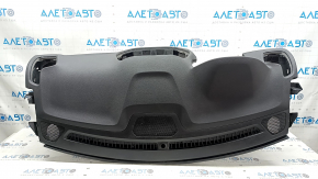 Торпедо передняя панель с AIRBAG Jeep Compass 17-21 черная, царапины