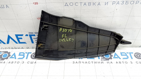 Накладка центральной консоли левая Toyota Prius 30 10-15 черная, царапины