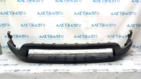 Bară de protecție față, parte inferioară goală, structură Jeep Compass 17-21, sub ornament cromat, zgârieturi