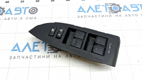 Управление стеклоподъемником передним левым Toyota Prius 30 10-15 черн, auto, с черной накладкой, царапины