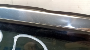 Форточка глухое стекло задняя левая Infiniti JX35 QX60 13-20 царапины на хроме