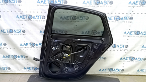 Дверь в сборе задняя правая Audi A4 B9 17-19 синий LX5R, keyless, тычка