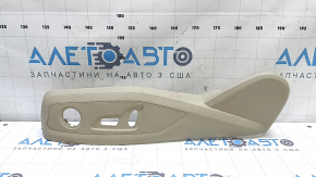 Ornamente laterale stânga scaun șofer Audi A4 B9 17-20 bej