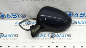 Зеркало боковое левое в сборе Toyota Prius 30 10-15 5 пинов, графит, полезло покрытие