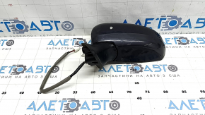 Зеркало боковое левое в сборе Toyota Prius 30 10-15 5 пинов, графит, полезло покрытие