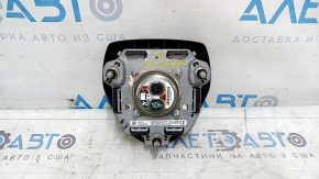 Подушка безопасности airbag в руль водительская Toyota Venza 21-24 черная, царапины