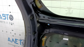 Дверь багажника голая со стеклом Toyota Prius 30 12-15 графит 8V1, с двумя стеклами, царапины на стекле