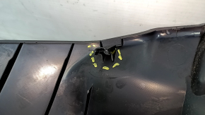 Ornament stâlp spate stânga jos Toyota Venza 21-24 negru, zgârieturi, elemente de fixare rupte