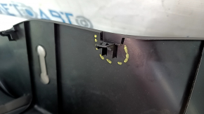 Ornament stâlp spate stânga jos Toyota Venza 21-24 negru, zgârieturi, elemente de fixare rupte