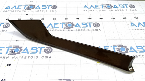 Молдинг обшивки двери передней левой Audi A4 B9 17-19 под дерево корень ореха