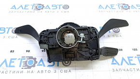 Подрулевой переключатель гитара в сборе Audi A4 B9 17-25 с шлейфом, с dynamic steering, потерт