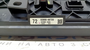 Управление климат-контролем Toyota Venza 21-22 под 12.3" дисплей, под навигацию, царапины