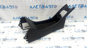 Накладка центральной консоли Toyota Prius 30 10-15 черная, царапины