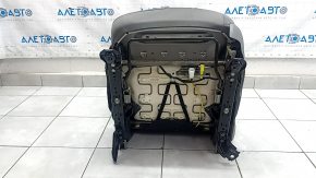 Водительское сидение Toyota Prius 30 12-15 без airbag, механическое, велюр серый, под химчистку