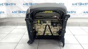 Пассажирское сидение Toyota Prius 30 12-15 без airbag, механическое, велюр серый, под химчистку