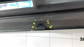 Grilă bară față inferioară Toyota Prius 30 13-15 rest fără proiectoare de ceață, negru lucios, nisip, elemente de fixare rupte