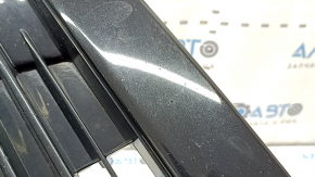 Grilă bară față inferioară Toyota Prius 30 13-15 rest fără proiectoare de ceață, negru lucios, nisip, elemente de fixare rupte