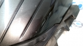 Решетка радиатора grill Toyota Venza 21-24 песок, трещина, царапины