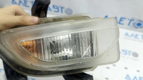Поворотник с DRL передний левый Jeep Renegade 15-18 дорест, запотевший, трещины в креплениях, трещина
