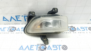 Semnalizator cu DRL față dreapta Jeep Renegade 15-18 pre-oprire, aburit, crăpături la elementele de fixare