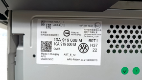 Монитор, дисплей, навигация Volkswagen ID.4 21-22 12" с управлением климата, побелевший экран, потертости