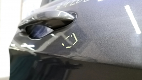 Дверь в сборе передняя правая Jeep Cherokee KL 14-23 keyless, графит PAU, тычки