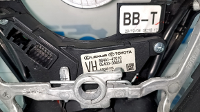 Руль голый Toyota Venza 21-24 кожа черная с подогревом, с компьютером, царапины, потерт