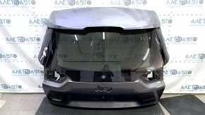 Дверь багажника голая со стеклом Jeep Cherokee KL 19-23 - тонировка, графит PAU