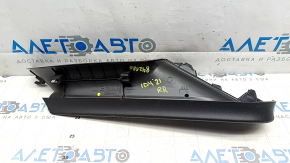Обшивка двери багажника правая Volkswagen ID.4 21-22 черная, тычка изнутри, царапины