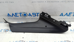 Обшивка двери багажника левая Volkswagen ID.4 21-22 черная, тычка изнутри, потертости
