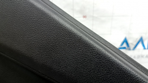 Ornamente ușă spate stânga Jeep Renegade 15-22 TRH negre cu inserție neagră, cotiera din piele neagră, capac difuzor roșu, cu mâner, zgârieturi