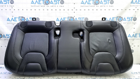 Pernă banchetă spate Jeep Cherokee KL 19 - piele neagră, perforată, îndoită