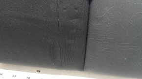 Scaune spate, rândul 2, partea superioară stânga, Jeep Renegade 15-20, tapițerie neagră, Trailhawk, cusături roșii, cu centură, pentru curățare