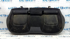 Подушка заднего ряда сидений 2 ряд Jeep Renegade 15-20 ткань черная, Trailhawk, красная строчка, под химчистку