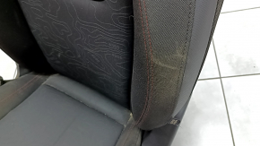 Водительское сидение Jeep Renegade 15-17 без airbag, механическое, ткань, черная, Trailhawk, под чистку