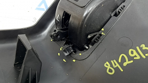Ornamente prag ușă spate stânga Alfa Romeo Stelvio 18-20 negru, fixare ruptă