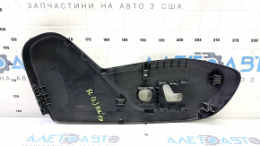 Накладка боковая водительского сидения левая Jeep Cherokee KL 16-23 черная, под электро, царапина