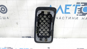 Элемент решетки радиатора grill Jeep Cherokee KL 19-23 2 рест, хром, сломано крепление
