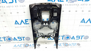 Ornamente consolă centrală Alfa Romeo Stelvio 20-22 din lemn gri închis